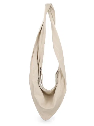 Lemaire Small "scarf" Bag In White