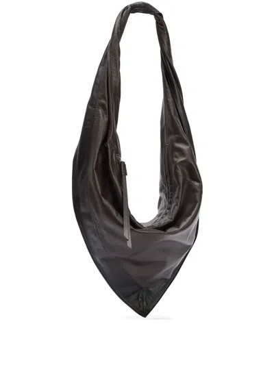 Lemaire Kleine Scarf Schultertasche In Schwarz