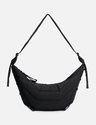 Lemaire Small Soft Game Bag In Brown