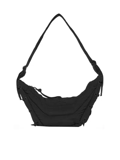 Lemaire Small Soft Game Bag In Brown