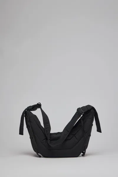 Lemaire Small Soft Game Bag In Black