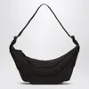 Lemaire Small Soft Game Bag In Water-repellent Brown Nylon In Brown