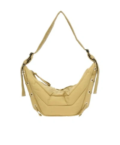 Lemaire Small Soft Game Quilted Shoulder Bag In Nude