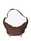 Lemaire Small Soft Game Shoulder Bag In Brown