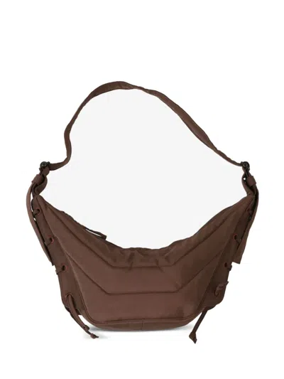 Lemaire Small Soft Game Shoulder Bag In Brown