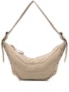 Lemaire Small Soft Game Shoulder Bag In Neutral