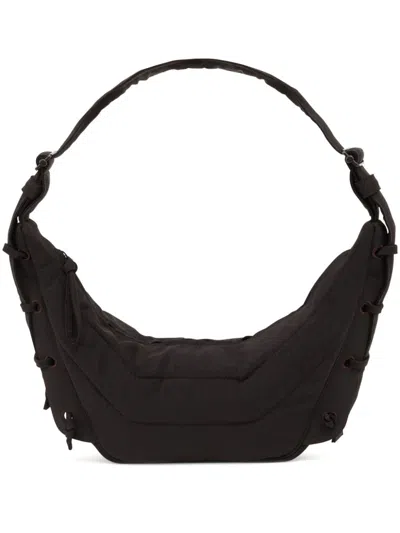 Lemaire Small Soft Shoulder Bag In Brown