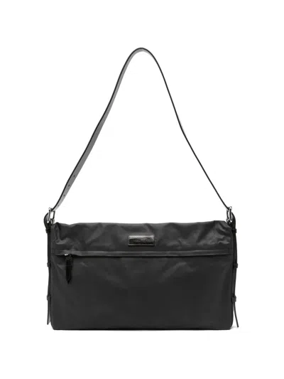 Lemaire Small Trench Shoulder Bag In Black