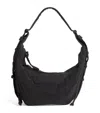 Lemaire Small Water-repellent Nylon Soft Game Shoulder Bag In Brown