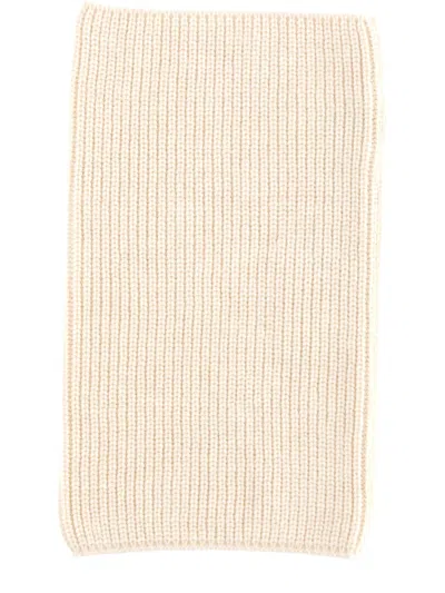 Lemaire Alpaca Wool Snood Scarf In Neutral
