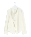 Lemaire Soft Collar Blouse In Almond Milk