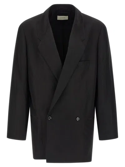 Lemaire Soft Db Blazer In Black