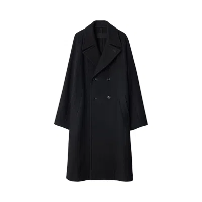 Pre-owned Lemaire Soft Double-breasted Coat 'black' | Men's Size 48