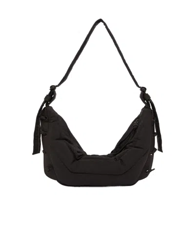 Lemaire Soft Game Cross-body Bag In Dark Chocolate