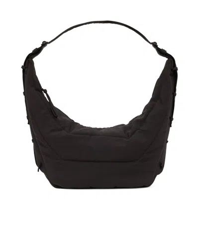 Lemaire Soft Game Shoulder Bag In Brown