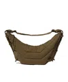 Lemaire Soft Game Shoulder Bag In Green