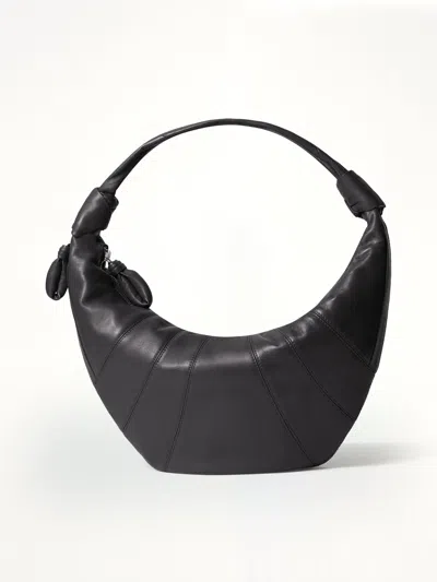 Lemaire Soft Nappa Fortune Croissant Bag In Brown
