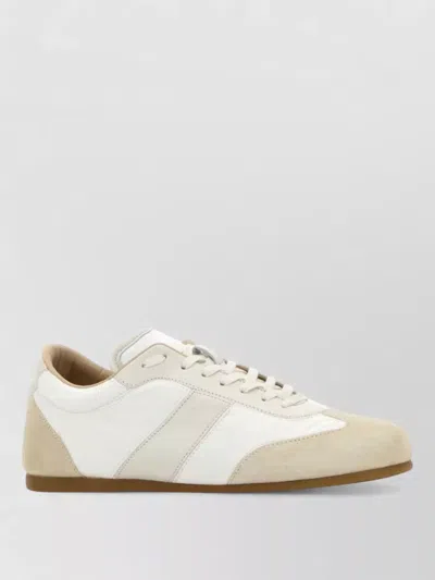 Lemaire Soft Runner Sneakers Low Profile Design In Neutral