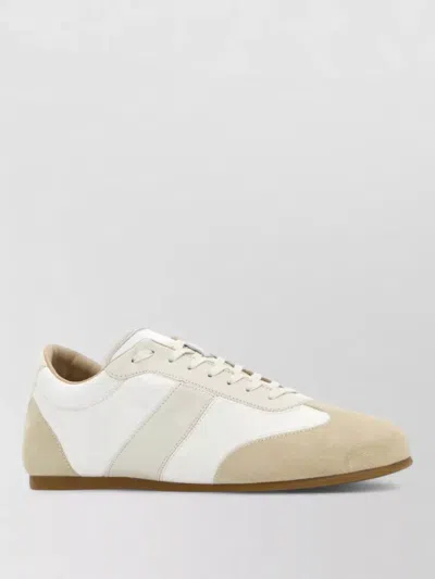 Lemaire Soft Runner Sneakers Low Top Suede Rubber In Multi