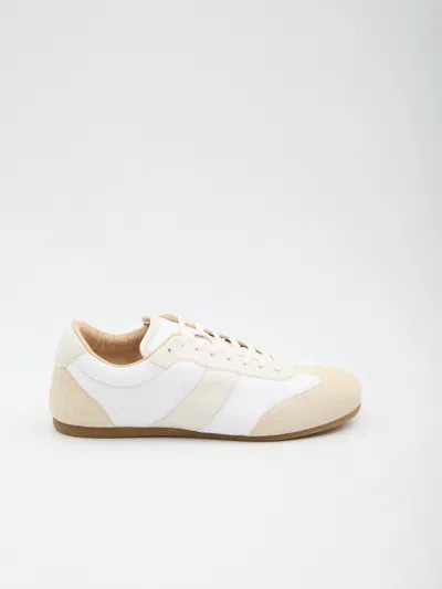 Lemaire Soft Runner Sneakers Low Profile Design In Neutral