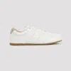 Lemaire Milk White Calf Leather Soft Runner Sneakers In White