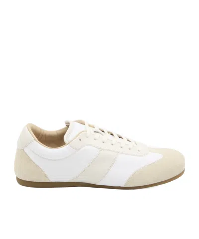 Lemaire Soft Runner Sneakers Low Profile Design In Neutral