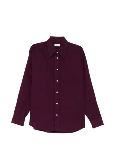Lemaire Soft Shirt In Purple