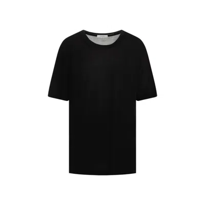 Lemaire Soft Ss T-shirt In Bk Black