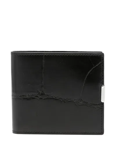 Lemaire Soft Tab Bifold Cardholder In Black