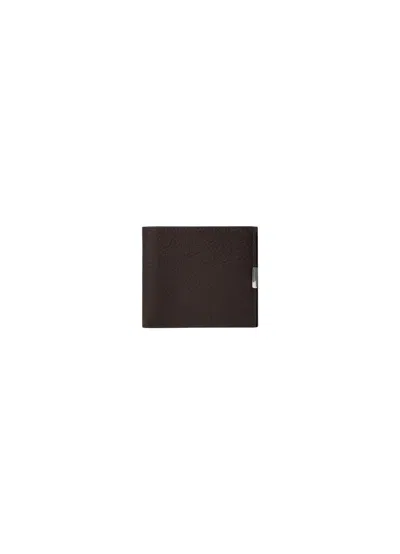 Lemaire Soft Tab Bifold Wallet In Dark Chocolate