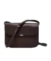 Lemaire Soft Tab Minibag In Brown