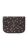 Lemaire Soft Tab Studs Wallet In Brown