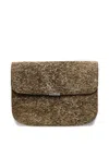 Lemaire Soft Tab Suede Wallet In Multi