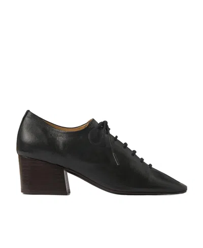 Lemaire Souris 60mm Leather Brogues In Black