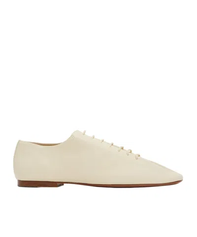 Lemaire Souris Classic Derby Shoes In Nude