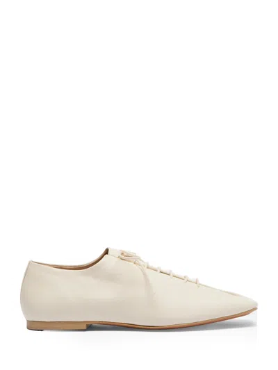 Lemaire Souris Classic Flat Derbies In White