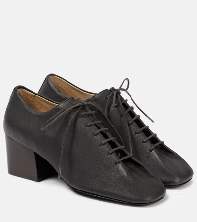 Lemaire 50mm Square-toe Derby Shoes In Bk999 - Black