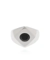 Lemaire Square Ring In White