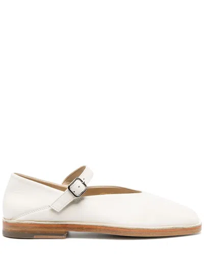 LEMAIRE SQUARE-TOE BALLET FLATS