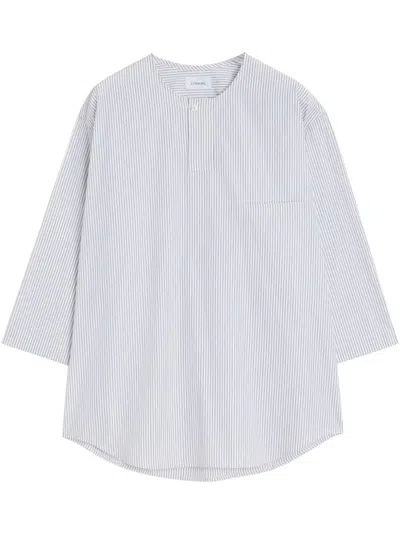 Lemaire Henley Shirt In White