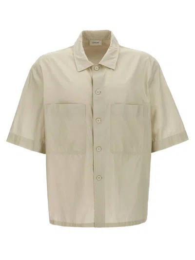 Lemaire Ss Pyjama Shirt, Blouse In Brown