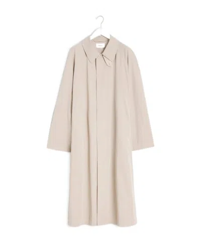 Lemaire Overcoat Compact Cotton Twill