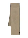 Lemaire Stitched Scarf In Green