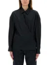 Lemaire Shirts In Black