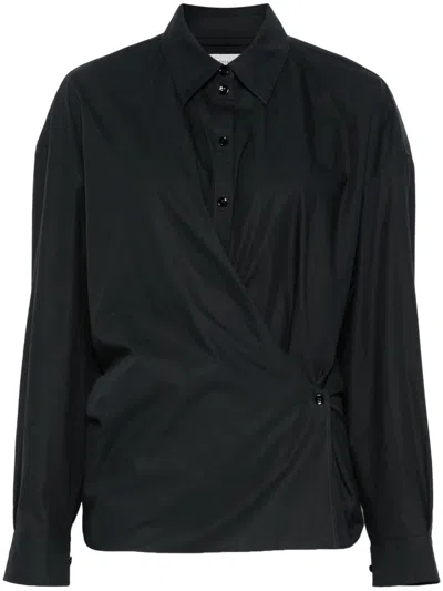 LEMAIRE LEMAIRE STRAIGHT-COLLAR TWISTED SHIRT