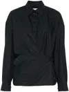 LEMAIRE LEMAIRE STRAIGHT-COLLAR TWISTED SHIRT