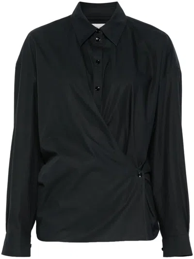 LEMAIRE LEMAIRE STRAIGHT-COLLAR TWISTED SHIRT