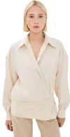 Lemaire Shirts In Light Cream