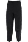 LEMAIRE LEMAIRE ZIPPED TAPERED LEG TROUSERS