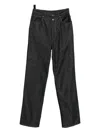 Lemaire Straight-leg Jeans In Black